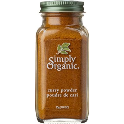 Simply Organic Poudre de Cari 85 g Simply Organic Poudre de Cari 85 g