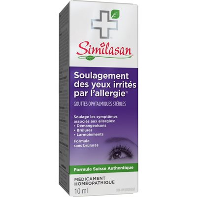 Similasan yeux irrités par l'allerg Similasan yeux irrités par l'allerg