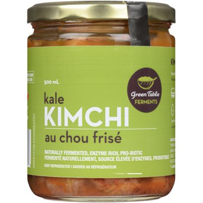 Green Table Ferments Kimchi au Chou Frisé 500 ml Green Table Ferments Kimchi au Chou Frisé 500 ml