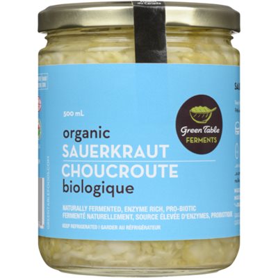 Green Table Ferments Sauerkraut Organic 500 ml 