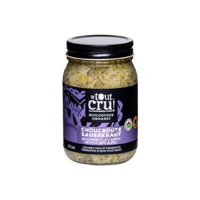 CHOUCROUTE AU CITRON A L'ANETH BIO CHOUCROUTE AU CITRON A L'ANETH BIO