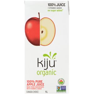 Kiju 100% Pure Apple Juice Organic 1 L