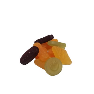 Gommes Au Vin Assorties Bio Vrac Vegan Env:100g Gommes Au Vin Assorties Bio Vrac Vegan Env:100g