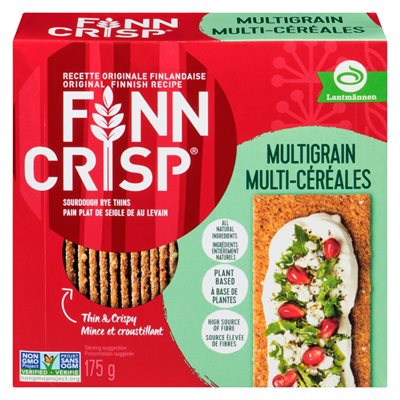 Finn Crisp Multigrains au levain et au seigle 200 g Finn Crisp Multigrains au levain et au seigle 200 g