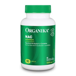 Organika Nac (N-Acetyl-L-Cysteine) 90 Caps