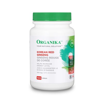Organika Ginseng - Rouge De Corée 100caps Organika Ginseng - Rouge De Corée 100caps
