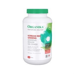 Organika Ginseng - Korean Red 200 Caps