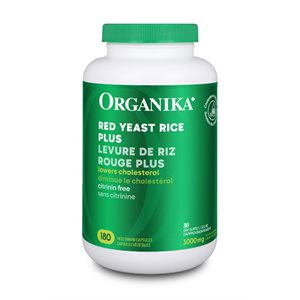 Organika Red Yeast Rice 180 Caps