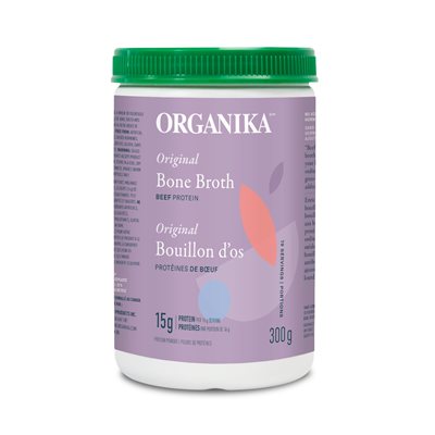 Organika Bouillon D'Os - Poudre De Protéines De Boeuf Original 300g Organika Bouillon D'Os - Poudre De Protéines De Boeuf Original 300g