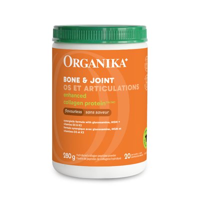 Organika Enhanced Collagen Os et Articulations 252g