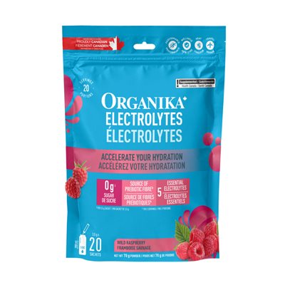Organika framboises sauvages électrolytes 20sach