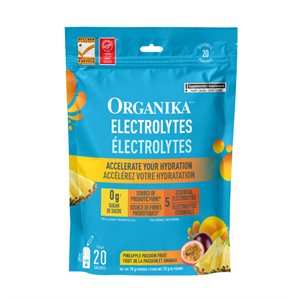 ORGANIKA ÉLECTROLYTES ANANAS 3.5 G X 20 SACHETS