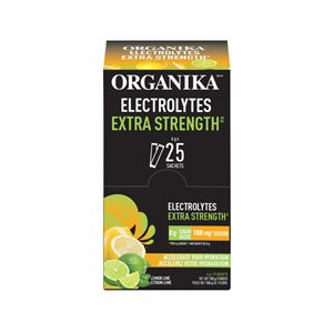 Organika Électrolytes extra-forts - Citron vert 25 sachets de 3,5 g