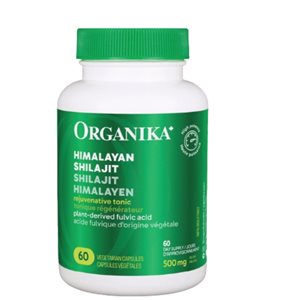 Organika Himalayan Shilajit 500Mg 60Vcaps