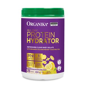 Organika All Day Protein Hydrator-Lemon 650G