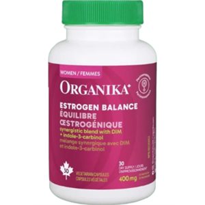 Organika Estrogen Balance (Synergistic Indole-3 Carbinol) 30Vcaps