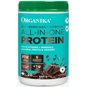Organika Protein Whey-Based Daily Needs All-In-One Chocolate 640G