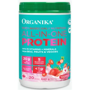 Organika Protein Whey-Based Daily Nutrition All-In-One Strawberry Shortcake 640G