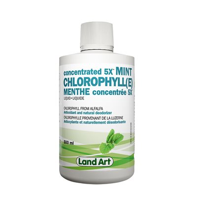 Land Art Chlorophyll(E) Menthe 5X 500ml Land Art Chlorophyll(E) Menthe 5X 500ml