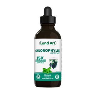 Land Art Chlorophyll(E )15X Menthe 500ml