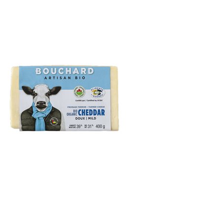 Bouchard Cheddar doux biologique Bouchard Cheddar doux biologique