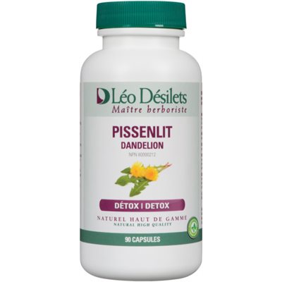 Léo Désilets Pissenlit Détox 90 Capsules Léo Désilets Pissenlit Détox 90 Capsules