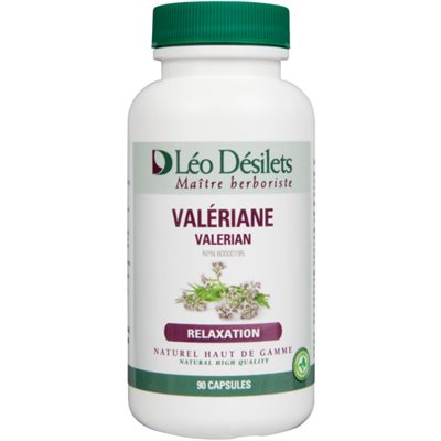 Léo Désilets Maître Herboriste Valériane 90 Capsules Léo Désilets Maître Herboriste Valériane 90 Capsules