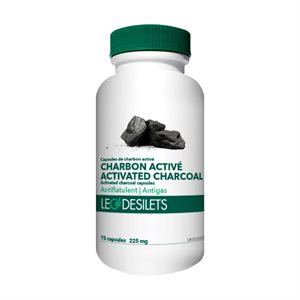 Leo Desilets Charbon Actif 75Caps