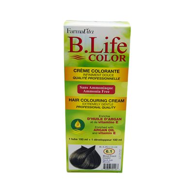 B-Life Dark Ash Blonde Hair Coloring Cream 200ml 