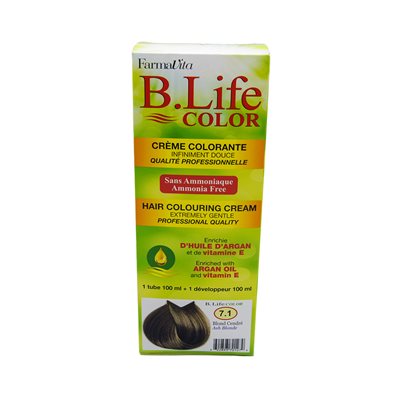 B-Life Ash Blonde Hair Coloring Cream 200ml 
