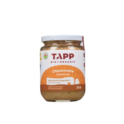 Tapp Choucroute Carotte / Gingembre 375Ml Tapp Choucroute Carotte / Gingembre 375Ml
