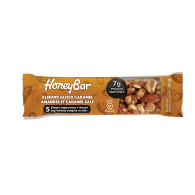 Honeybar Barre amandes et caramel salé Honeybar Barre amandes et caramel salé
