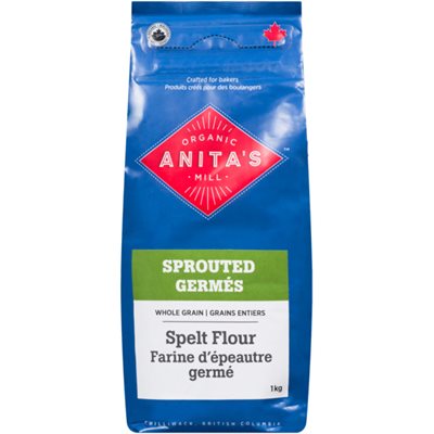 Anita's Organic Mill Farine d'épeautre Germé Grains Entiers Germés bio 1 kg Anita's Organic Mill Farine d'épeautre Germé Grains Entiers Germés bio 1 kg