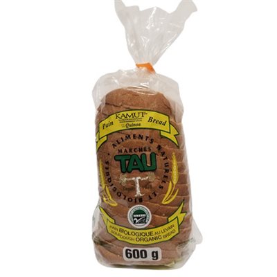 Tau Pain Kamut Avec Quinoa Bio 600G Tau Pain Kamut Avec Quinoa Bio 600G