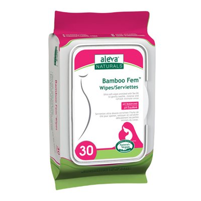 Aleva NaturalsLingettes Bamboo Fem Aleva NaturalsLingettes Bamboo Fem