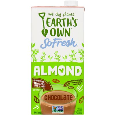 Earth's Own Lait d'Amande Chocolat 946ml Earth's Own Lait d'Amande Chocolat 946ml