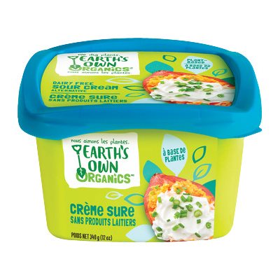 Earth's Own Créme sure sans produits laitiers biologique Earth's Own Créme sure sans produits laitiers biologique
