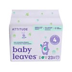 baby leaves - Diapers - Unscented  Size 4- 23 Count