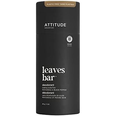 Attitude Men's deodorant patchouli & black pepper 85g