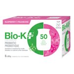 Bio-K+ Probiotique à  boire végétalien - Framboise - 6 pots