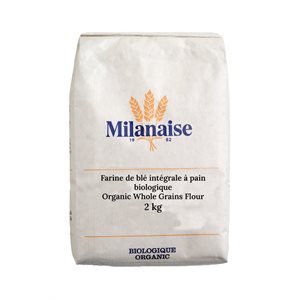 Milanaise Organic Integral Whole Wheat Bread Flour 2 kg 