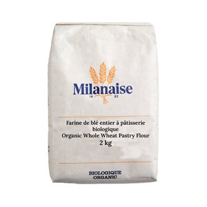 Milanaise Organic Whole Wheat Pastry Flour 2 kg 