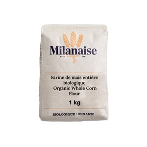 Milanaise Organic Whole Corn Flour 1 kg 