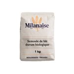 Milanaise Semoule de Blé Durum Biologique 1 kg Milanaise Semoule de Blé Durum Biologique 1 kg