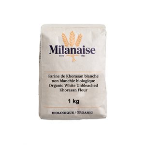 Milanaise Organic Unbleached White Khorasan Flour 1 kg 