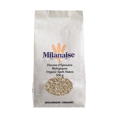 Milanaise Organic Spelt Flakes 500 g 