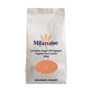 Milanaise Organic Red Lentils 500 g