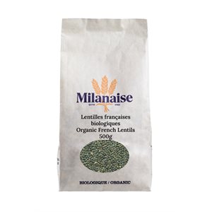 Milanaise Organic French Lentils 500 g 