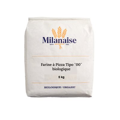 Milanaise Farine à Pizza Tipo 00 Biologique 5kg Milanaise Farine à Pizza Tipo 00 Biologique 5kg