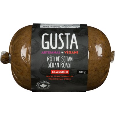 Gusta Rôti de Seitan Classico épices Traditionnelles 400 g Gusta Rôti de Seitan Classico épices Traditionnelles 400 g